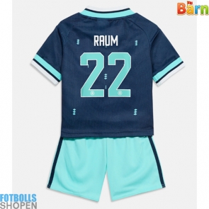 Billiga Tyskland David Raum #22 Bortatröja Barn VM 2026 Kortärmad (+ Korta byxor)